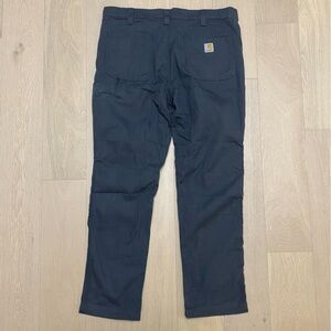 Carhartt MEN'S 5-POCKET PANT - TAPERED SLIM FIT - RUGGED FLEX® - CANVAS 38 x 30